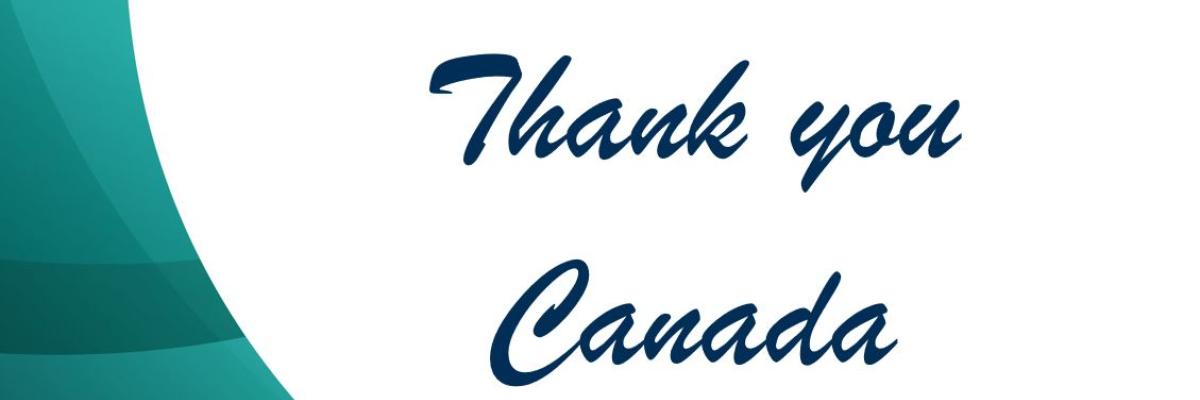Thank you Canada with APG logo